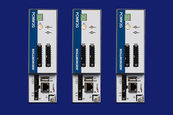Kollmorgen PCMM2G ports & connectors