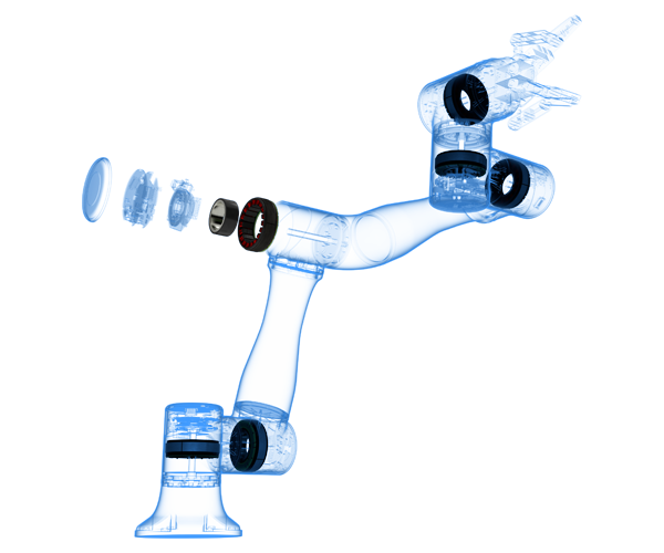 Robotic arm diagram w/ TBM2G