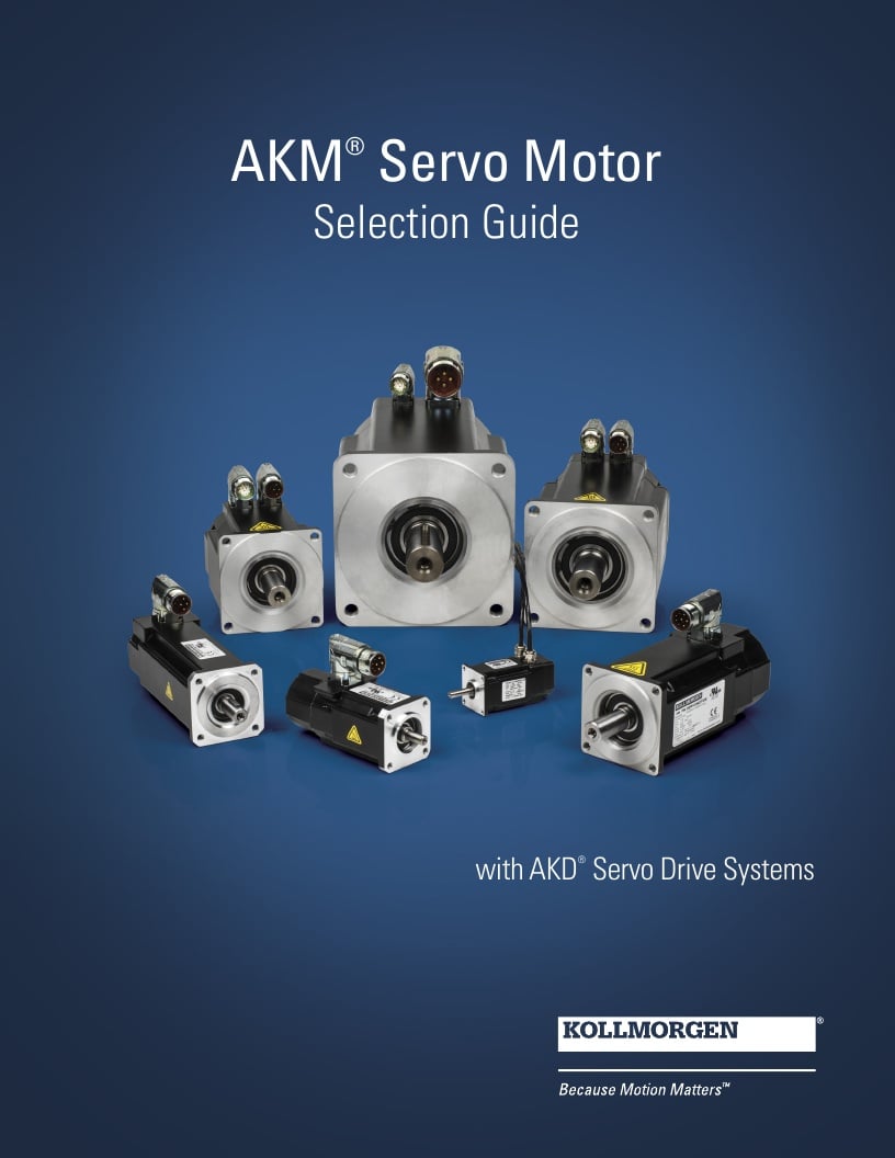 Kollmorgen AKM Servomotor Selection Guide