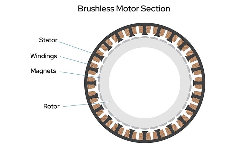 Brushless Motor Illustration