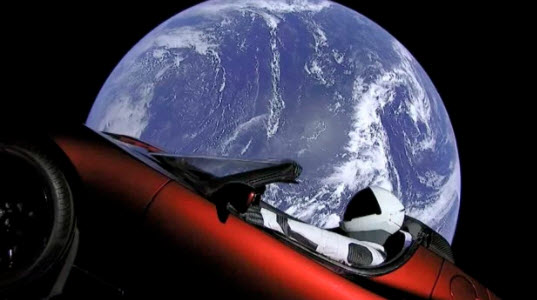 Tesla in Space