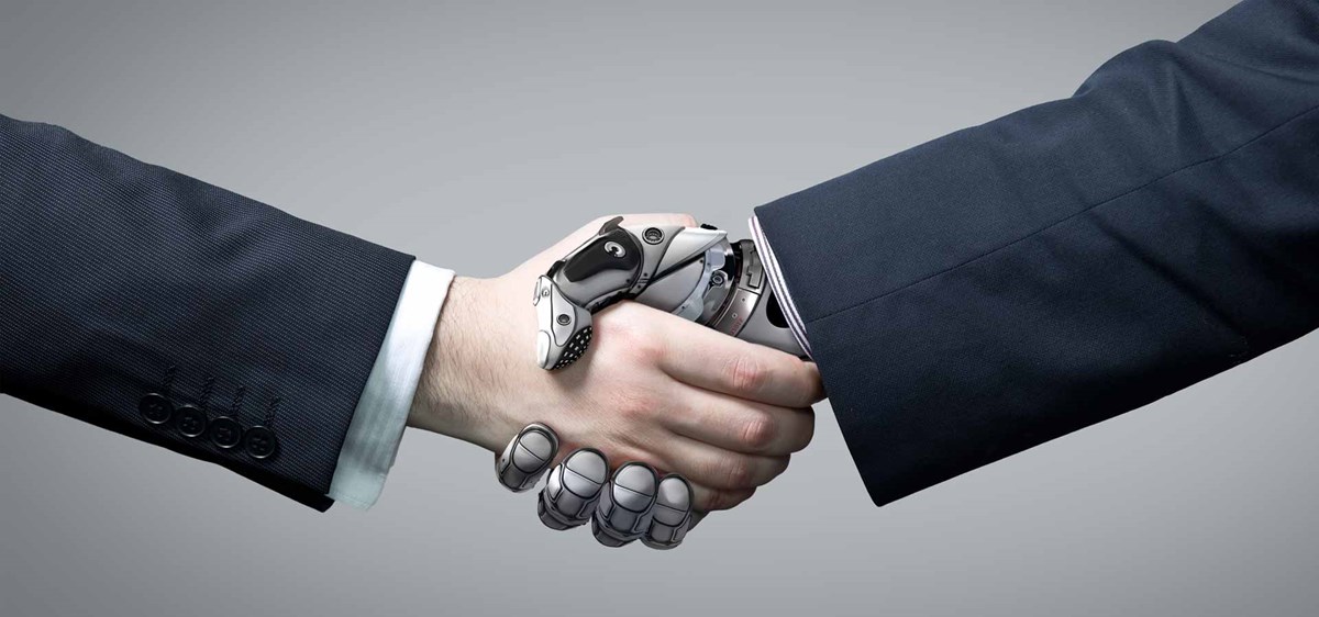 Getting used to working with robots