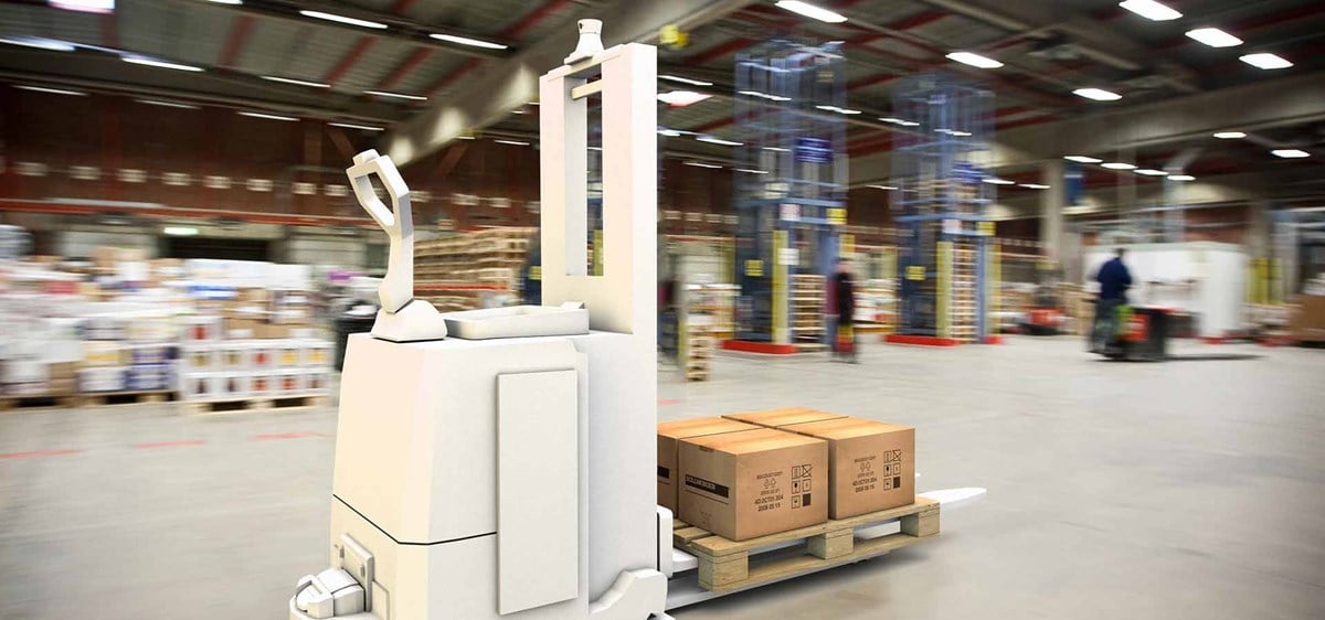 Eleva la tua attività con i carrelli elevatori automatici