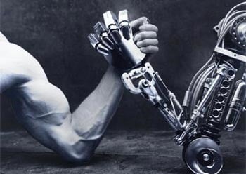 human vs. robot