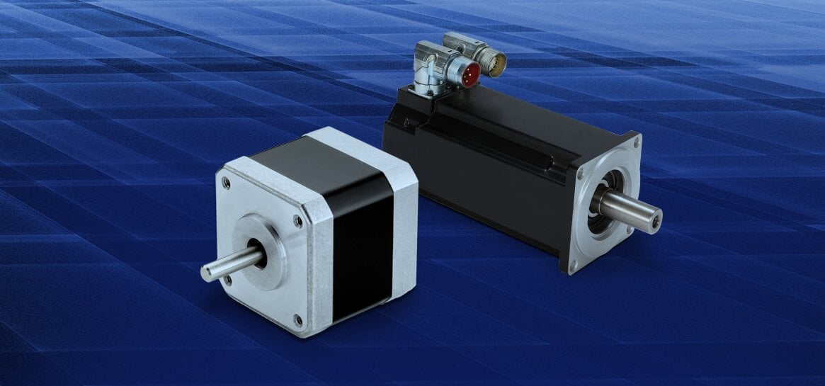 Servomotor vs. Schrittmotor