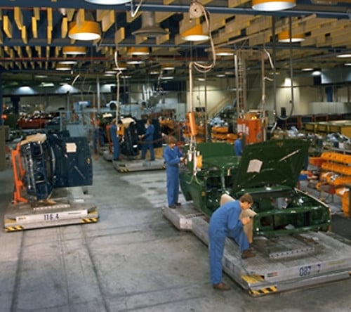 World’s first automobile production plant with driverless vehicles World’s first automobile production plant with driverless vehicles