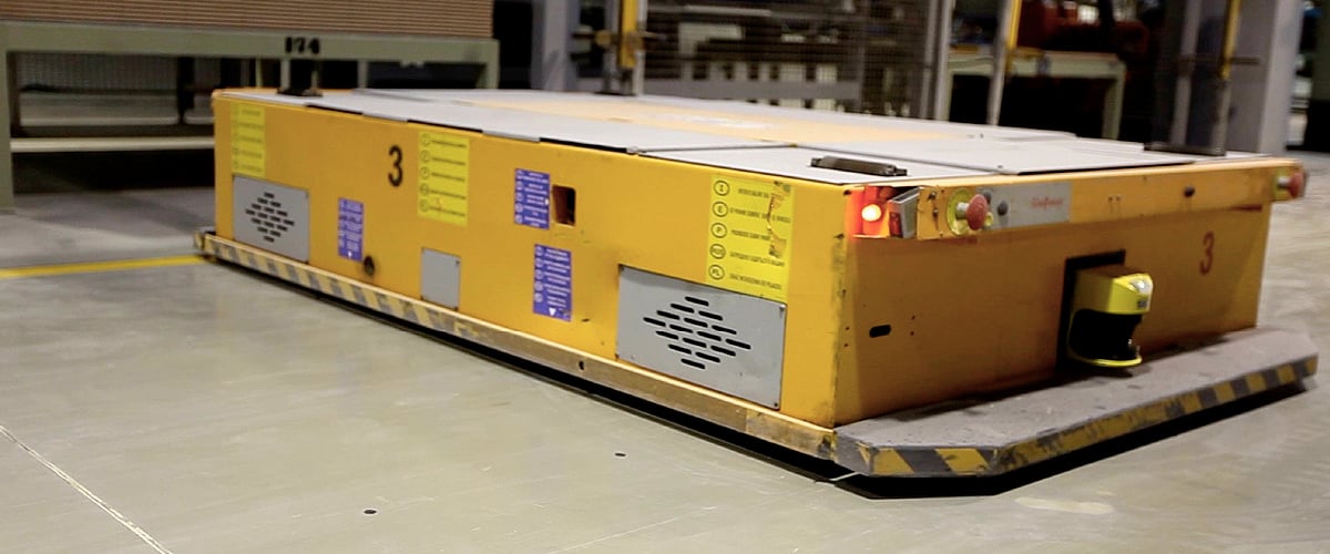 Explosion-proof technology helps create a safety shield for heavy-duty AGVs