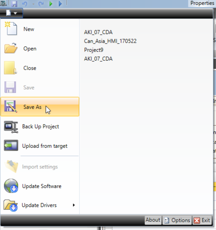 save file