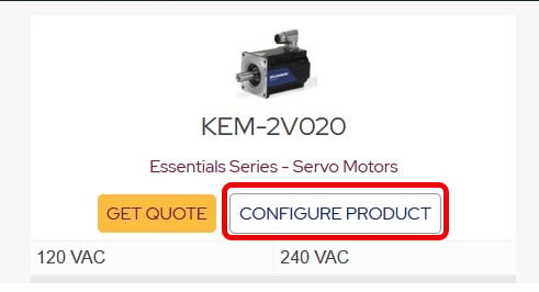 product selector tool