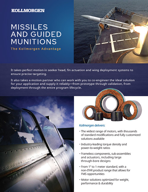 Missiles and Guided Munitions Application Overview
