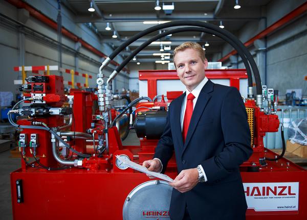 Peter Schrenk, Leiter Fluidtechnik bei Hainzl Peter Schrenk, Leiter Fluidtechnik bei Hainzl