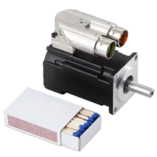 Servomoteur Kollmorgen AKM1 CC basse tension – Comparaison des tailles