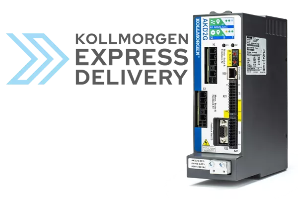 Kollmorgen AKD2G Servo Drive; many models available in less than 2 weeks