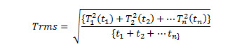 Formula della coppia RMS RMS Torque Formula